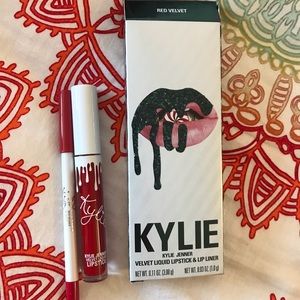 Limited Edition Kylie Cosmetics Red Velvet Lip Kit